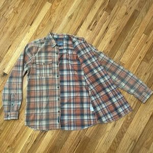 M’s Royal Robbins Organic Corduroy Flannel Shirt, Medium